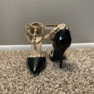 Studded Heels